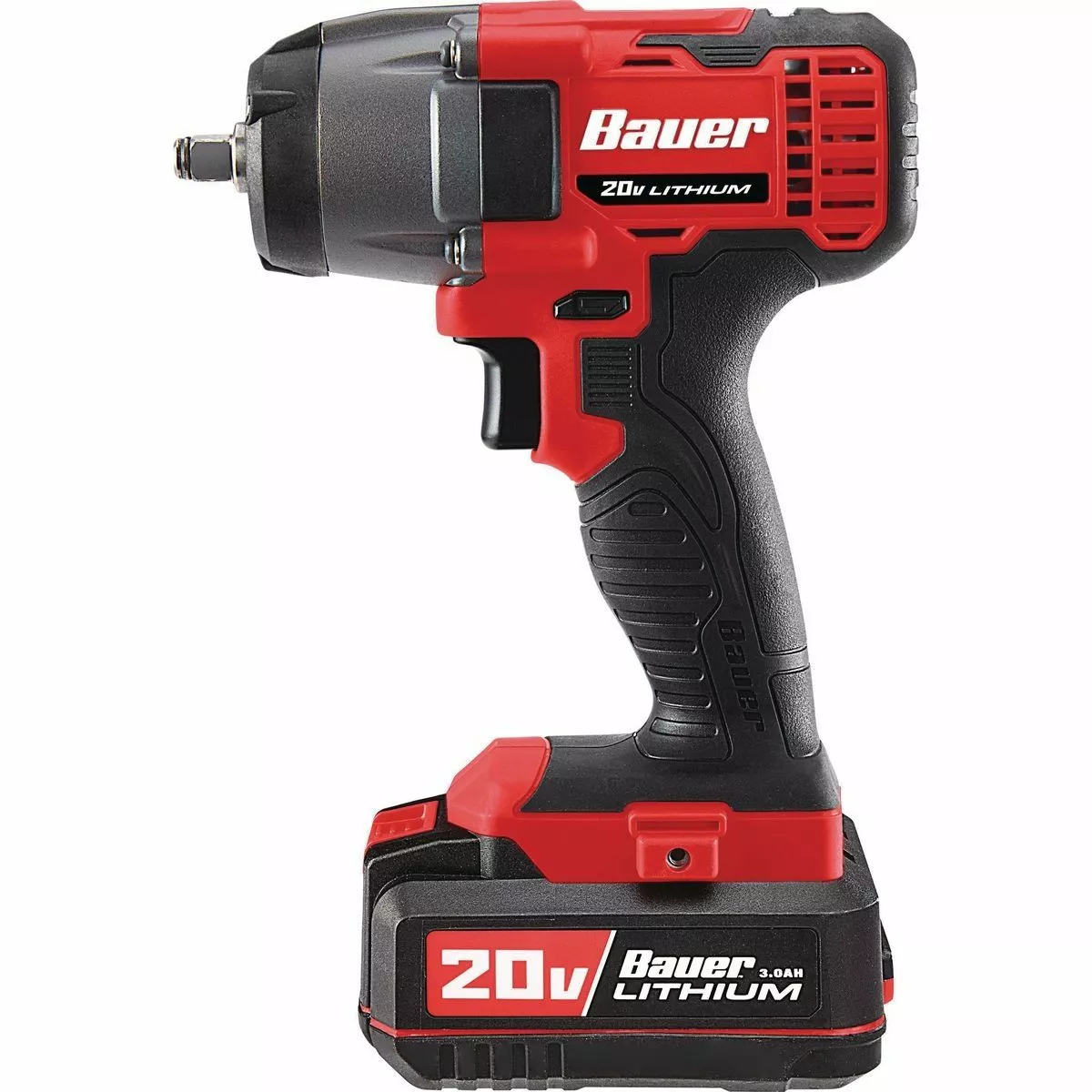 BAUER 20V Cordless 3/8 in. Compact Impact Wrench - Tool Only 4 BAUER 20V Cordless 3/8 in. Compact Impact Wrench - Tool Only - Image 4
