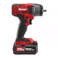 BAUER 20V Cordless 3/8 in. Compact Impact Wrench - Tool Only 22 BAUER 20V Cordless 3/8 in. Compact Impact Wrench - Tool Only -Bauer Popular Store 56124 W8