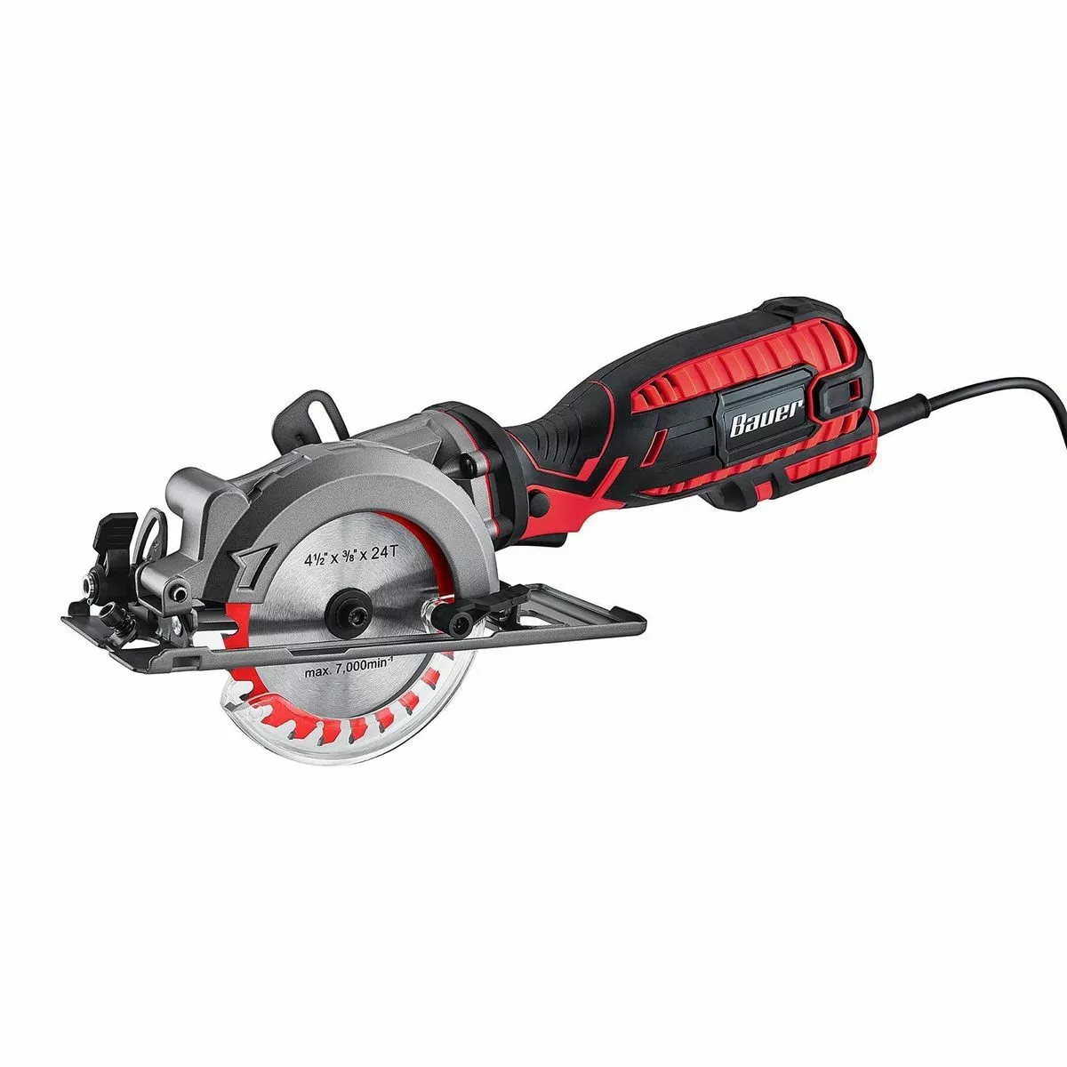 BAUER 5.8 Amp 4-1/2 in. Compact Circular Saw 2 BAUER 5.8 Amp 4-1/2 in. Compact Circular Saw - Image 2