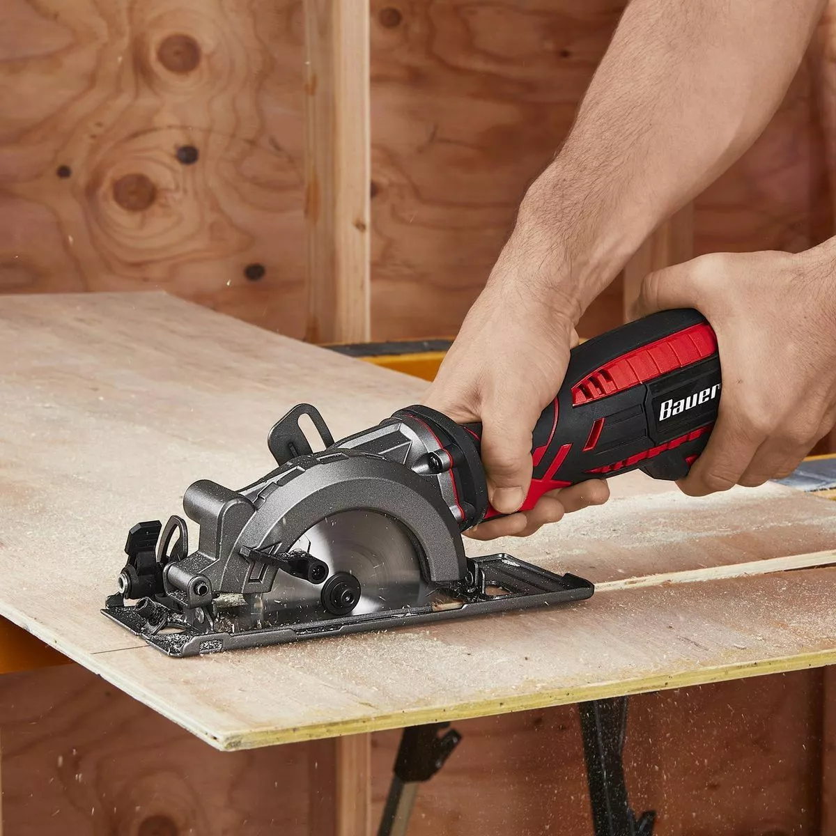 BAUER 5.8 Amp 4-1/2 in. Compact Circular Saw 7 BAUER 5.8 Amp 4-1/2 in. Compact Circular Saw - Image 7