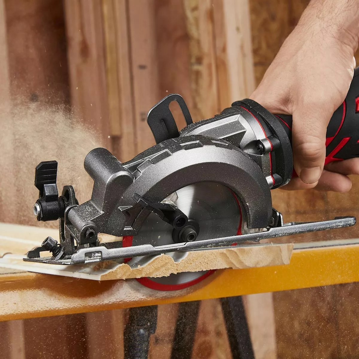 BAUER 5.8 Amp 4-1/2 in. Compact Circular Saw 9 BAUER 5.8 Amp 4-1/2 in. Compact Circular Saw - Image 9