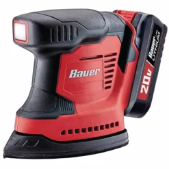 BAUER 20V Cordless Corner/Detail Sander – Tool Only