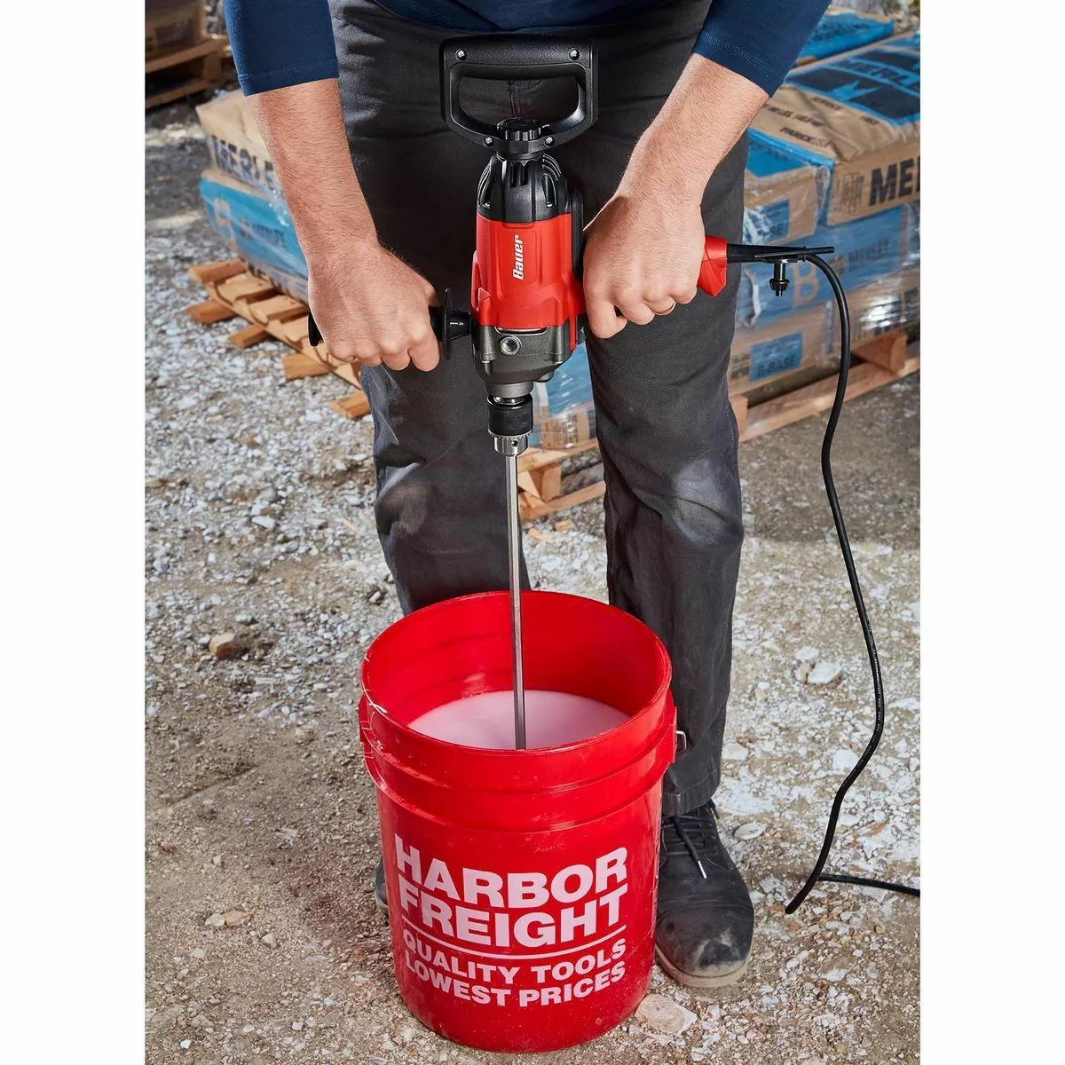 BAUER 7.5 1/2 in. Low Speed Spade Handle Drill/Mixer 14 BAUER 7.5 1/2 in. Low Speed Spade Handle Drill/Mixer - Image 14