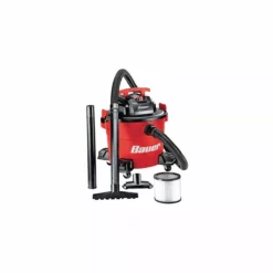 BAUER 9 Gallon 4.5 Peak Horsepower Wet/Dry Vacuum