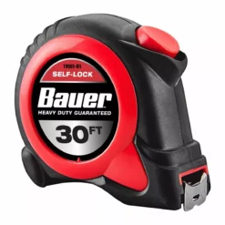 BAUER 30 ft. Self-Locking Tape Measure