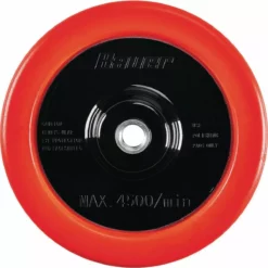BAUER 7 in. Threaded Polishing Hook and Loop Backing Pad
