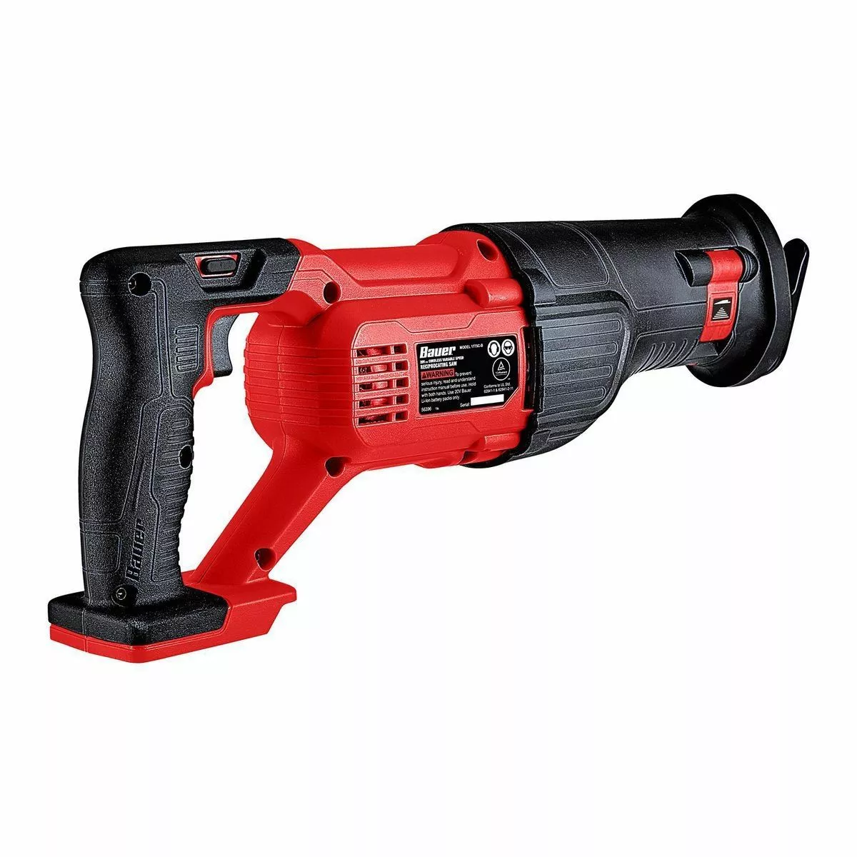 BAUER 20V Cordless Reciprocating Saw - Tool Only 10 BAUER 20V Cordless Reciprocating Saw - Tool Only - Image 10