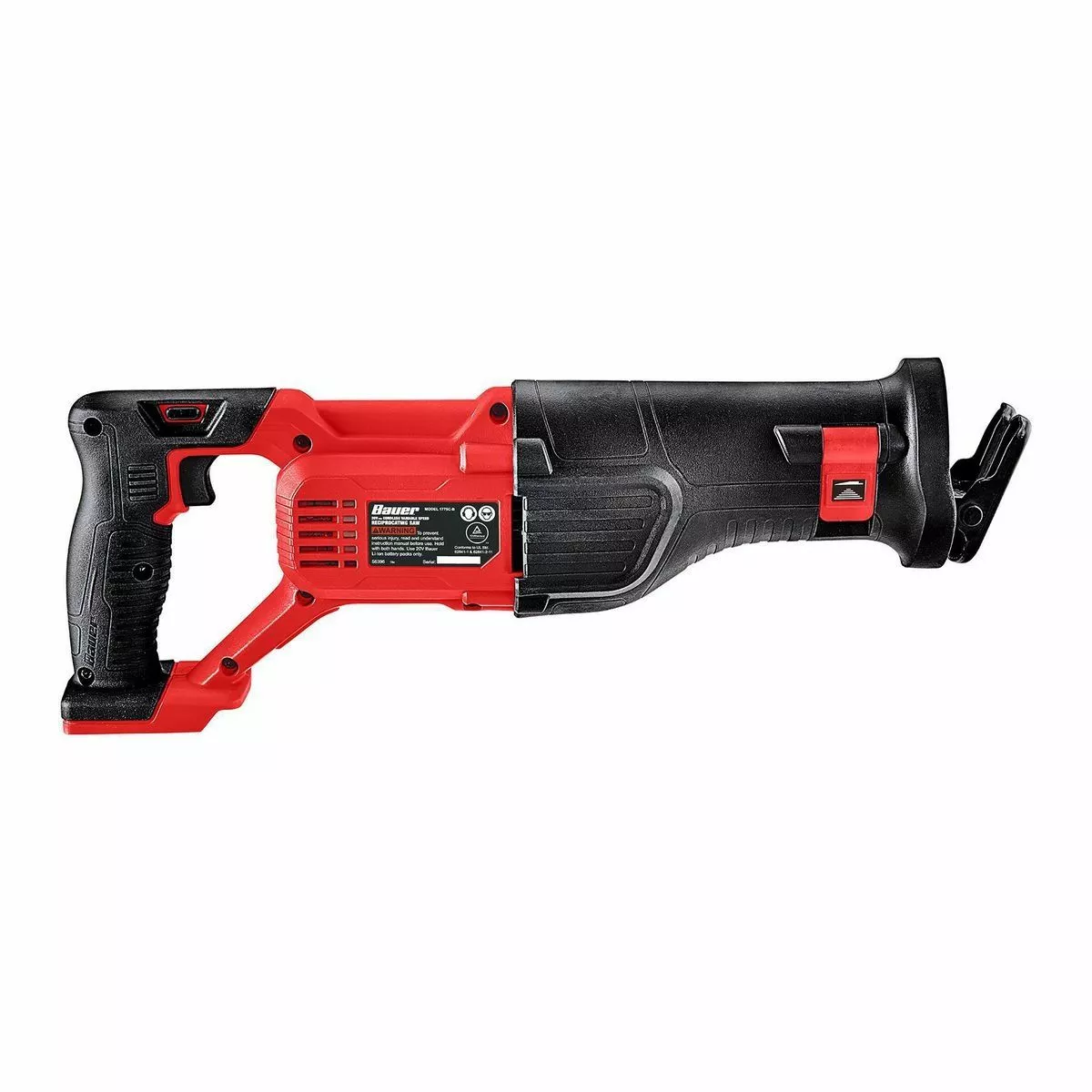 BAUER 20V Cordless Reciprocating Saw - Tool Only 12 BAUER 20V Cordless Reciprocating Saw - Tool Only - Image 12