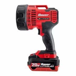 BAUER 20V Cordless 2500 Lumen Spotlight – Tool Only 19 BAUER 20V Cordless 2500 Lumen Spotlight – Tool Only -Bauer Popular Store 56526 W5
