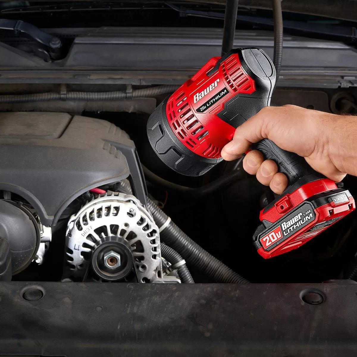 BAUER 20V Cordless 2500 Lumen Spotlight – Tool Only 12 BAUER 20V Cordless 2500 Lumen Spotlight – Tool Only - Image 12