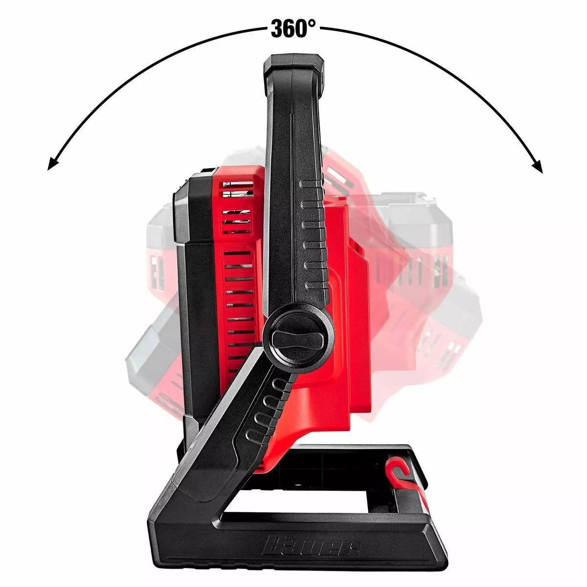 BAUER 20V Cordless 2000 Lumen Dual Power Work Light – Tool Only 9 BAUER 20V Cordless 2000 Lumen Dual Power Work Light – Tool Only - Image 9