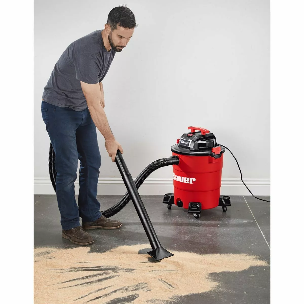 BAUER 14 Gallon Wet/Dry Vacuum 12 BAUER 14 Gallon Wet/Dry Vacuum - Image 12