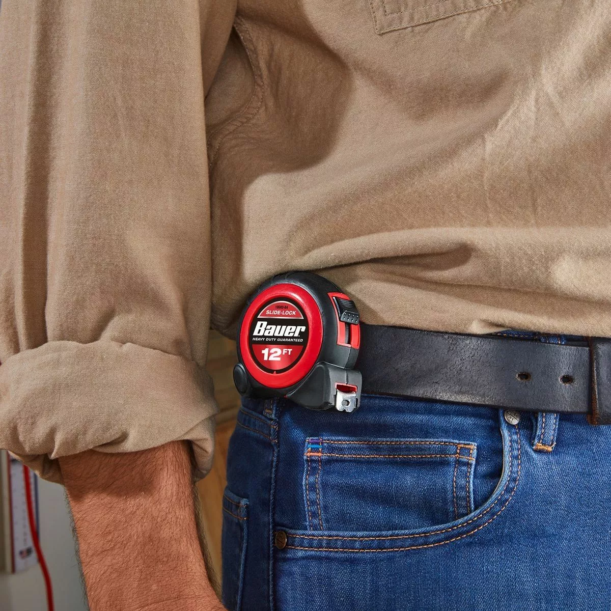 BAUER 12 ft. Slide-Lock Tape Measure 10 BAUER 12 ft. Slide-Lock Tape Measure - Image 10