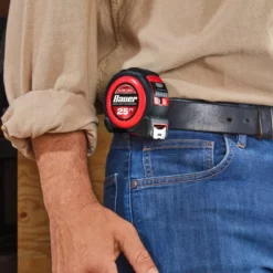 BAUER 25 ft. Slide-Lock Tape Measure 17 BAUER 25 ft. Slide-Lock Tape Measure -Bauer Popular Store 56676 W8