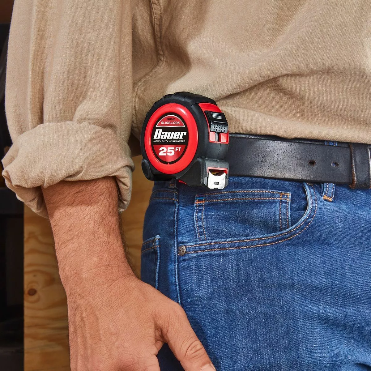 BAUER 25 ft. Slide-Lock Tape Measure 9 BAUER 25 ft. Slide-Lock Tape Measure - Image 9