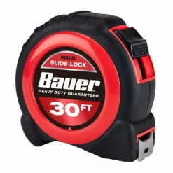 BAUER 30 ft. Slide-Lock Tape Measure 13 BAUER 30 ft. Slide-Lock Tape Measure -Bauer Popular Store 56677 W4