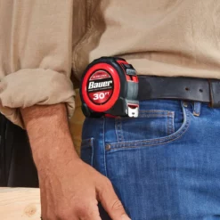 BAUER 30 ft. Slide-Lock Tape Measure 17 BAUER 30 ft. Slide-Lock Tape Measure -Bauer Popular Store 56677 W8