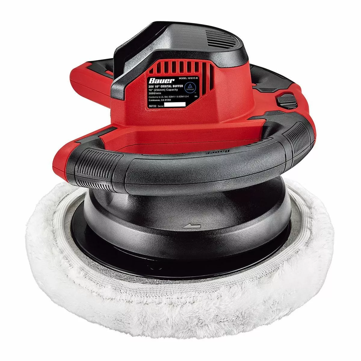 BAUER 20V Cordless 10 In. Buffer – Tool Only 10 BAUER 20V Cordless 10 In. Buffer – Tool Only - Image 10