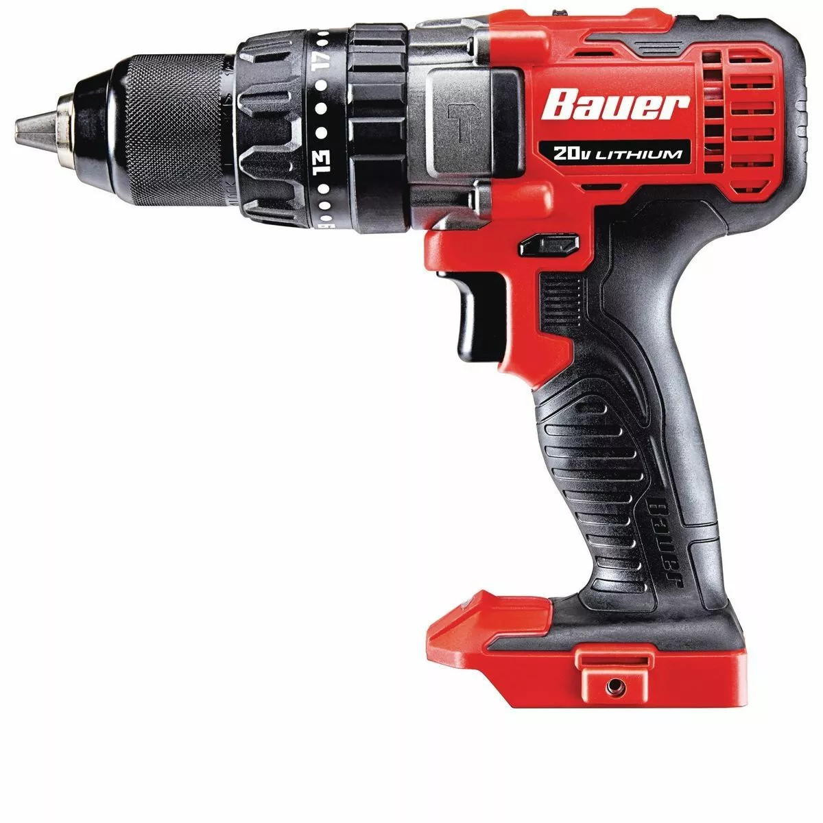 BAUER 20V Cordless 1/2 in. Variable Speed Hammer Drill/Driver - Tool Only 1 BAUER 20V Cordless 1/2 in. Variable Speed Hammer Drill/Driver - Tool Only