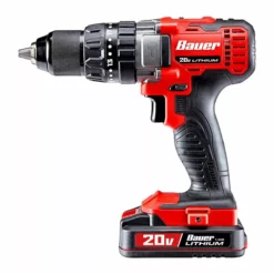 BAUER 20V Cordless 1/2 in. Variable Speed Hammer Drill/Driver - Tool Only 13 BAUER 20V Cordless 1/2 in. Variable Speed Hammer Drill/Driver - Tool Only -Bauer Popular Store 56723 W4