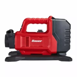 BAUER 20V/120V Lithium-Ion Dual Power Cordless Transfer Pump - Tool Only -Bauer Popular Store 56733 W4