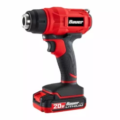 BAUER 20V Cordless Heat Gun - Tool Only 20 BAUER 20V Cordless Heat Gun - Tool Only -Bauer Popular Store 56791 W8