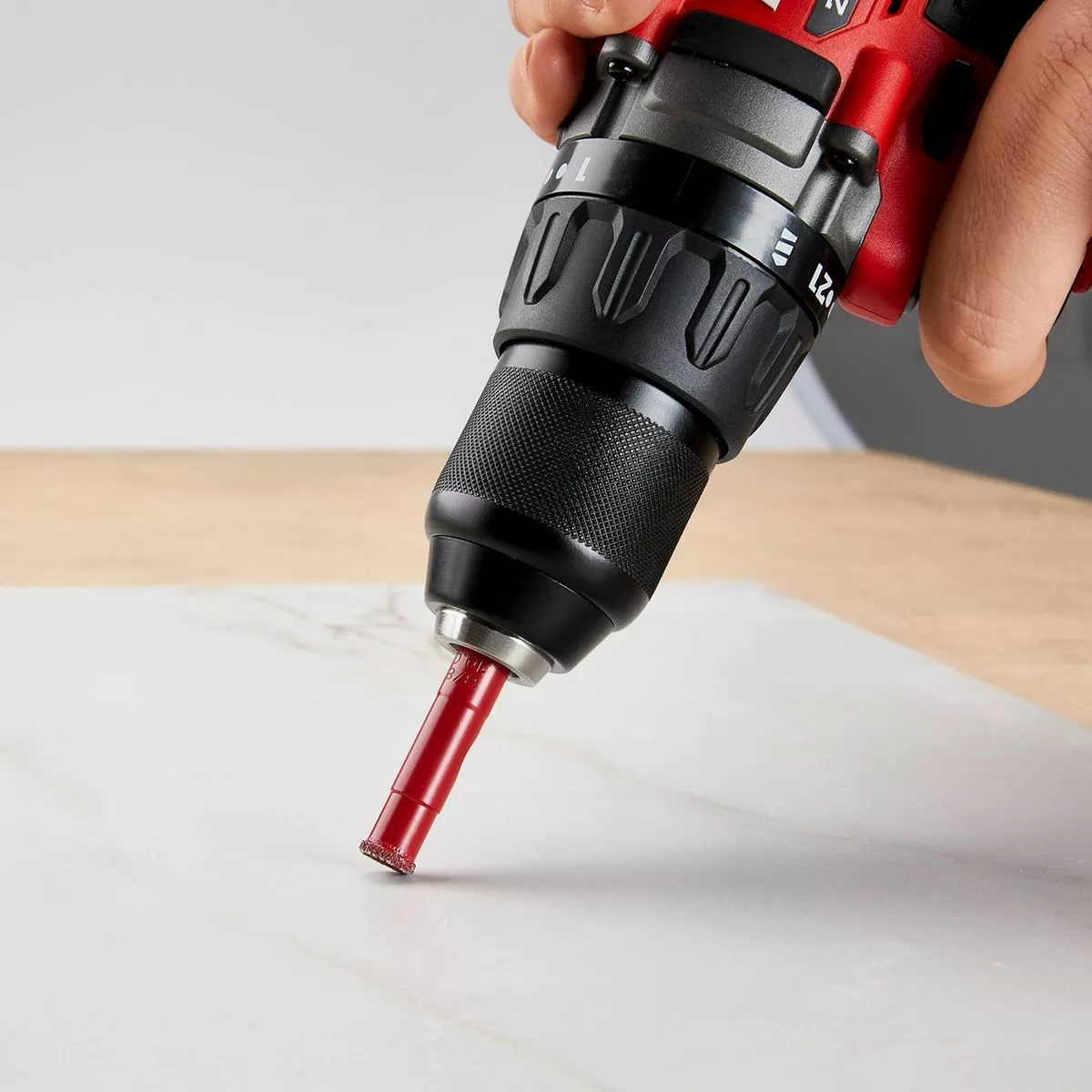 BAUER 3/8 in. Diamond Grit Hole Saw 6 BAUER 3/8 in. Diamond Grit Hole Saw - Image 6