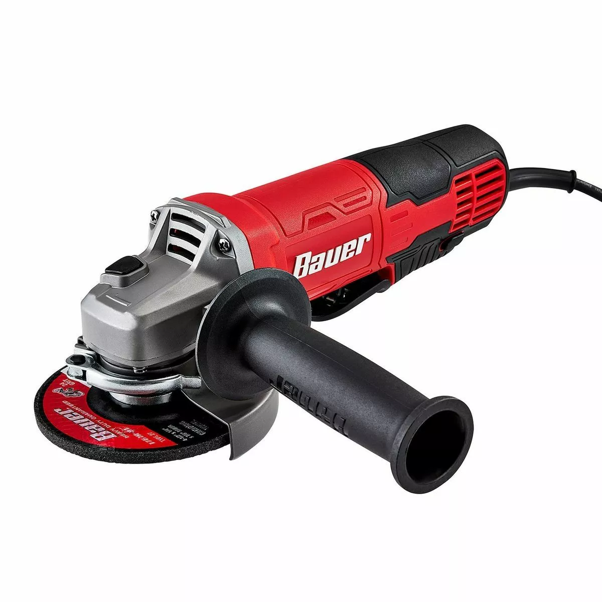 BAUER 8 Amp 4-1/2 in. Paddle Switch Angle Grinder 2 BAUER 8 Amp 4-1/2 in. Paddle Switch Angle Grinder - Image 2