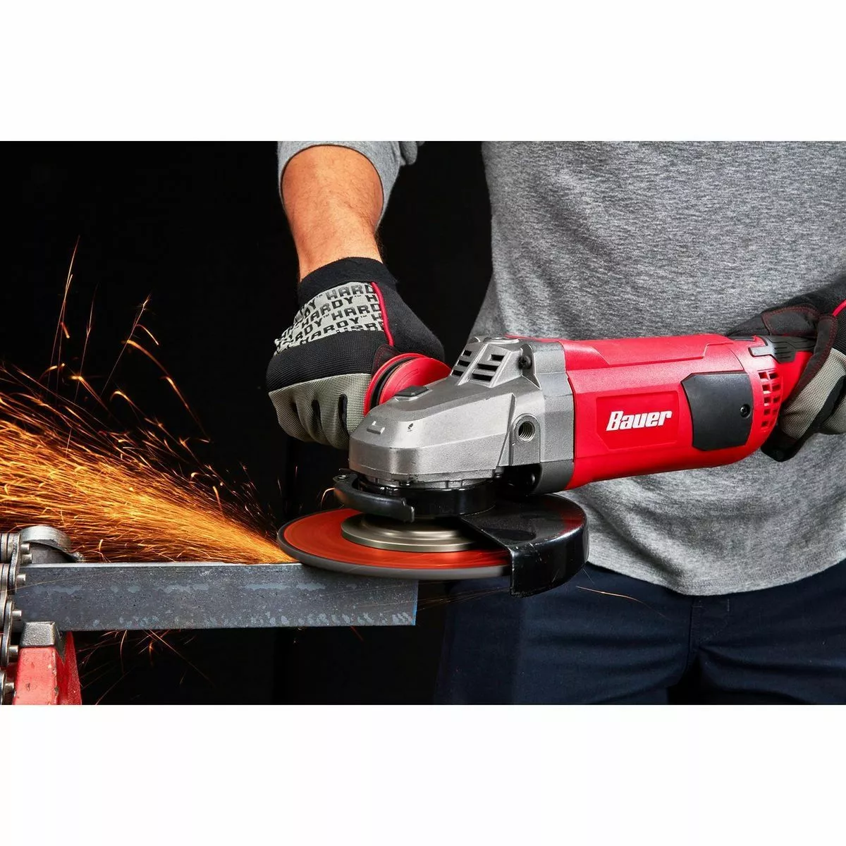 BAUER 15 Amp 7 in. Trigger Grip Angle Grinder with 180° Rotating Body 11 BAUER 15 Amp 7 in. Trigger Grip Angle Grinder with 180° Rotating Body - Image 11