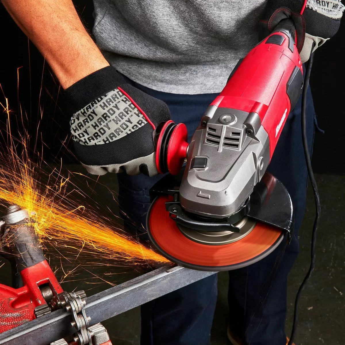 BAUER 15 Amp 7 in. Trigger Grip Angle Grinder with 180° Rotating Body 12 BAUER 15 Amp 7 in. Trigger Grip Angle Grinder with 180° Rotating Body - Image 12