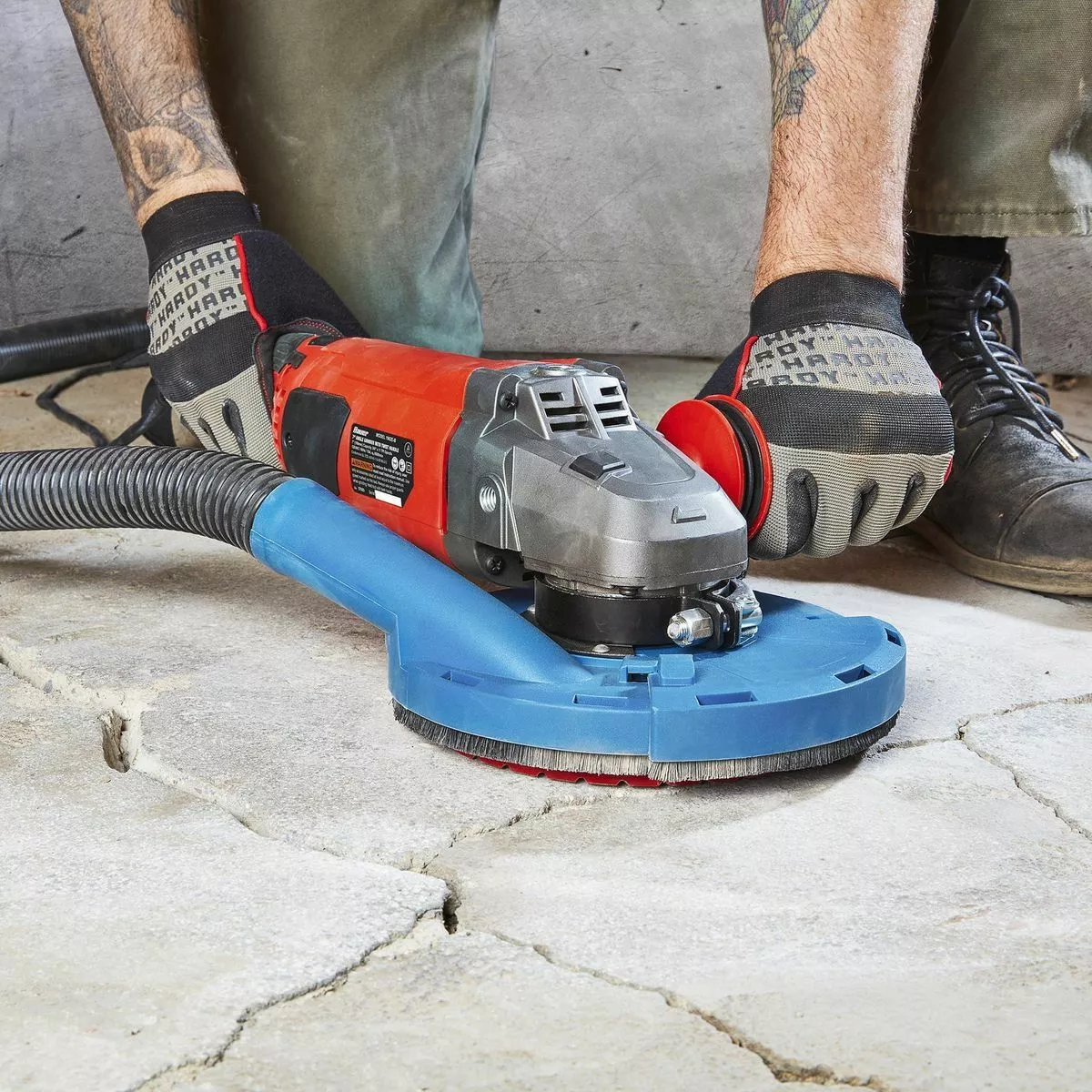 BAUER 15 Amp 7 in. Trigger Grip Angle Grinder with 180° Rotating Body 15 BAUER 15 Amp 7 in. Trigger Grip Angle Grinder with 180° Rotating Body - Image 15