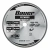BAUER 7-1/4 in., 140T Plywood Circular Saw Blade
