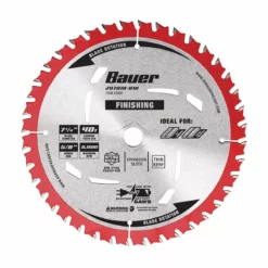 BAUER 7-1/4 in., 40T Finishing Circular Saw Blade