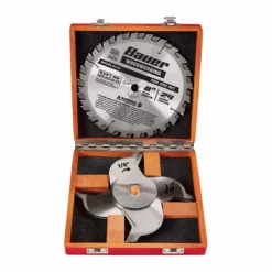 BAUER 8 in., 24T Dado Circular Saw Blade Set 6 BAUER 8 in., 24T Dado Circular Saw Blade Set -Bauer Popular Store 57106 W4