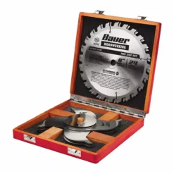 BAUER 8 in., 24T Dado Circular Saw Blade Set 7 BAUER 8 in., 24T Dado Circular Saw Blade Set -Bauer Popular Store 57106 W5