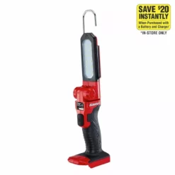 BAUER 20V Cordless 295 Lumen Stick Light – Tool Only 13 BAUER 20V Cordless 295 Lumen Stick Light – Tool Only -Bauer Popular Store 57146 W21