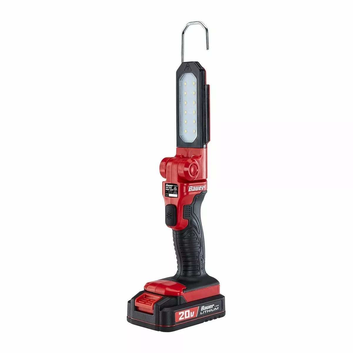 BAUER 20V Cordless 295 Lumen Stick Light – Tool Only 6 BAUER 20V Cordless 295 Lumen Stick Light – Tool Only - Image 6