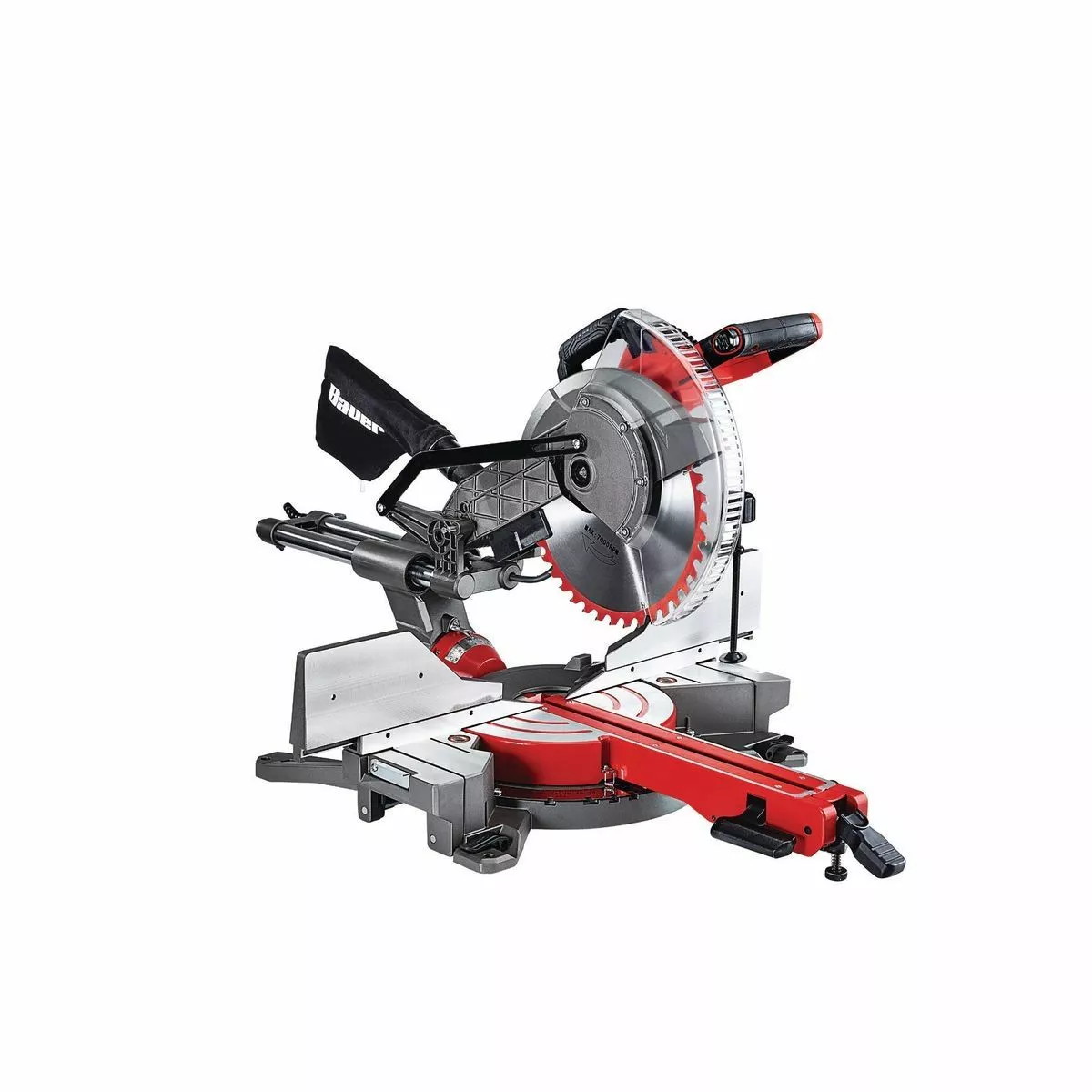 BAUER 12 in. Dual-Bevel Sliding Compound Miter Saw 1 BAUER 12 in. Dual-Bevel Sliding Compound Miter Saw