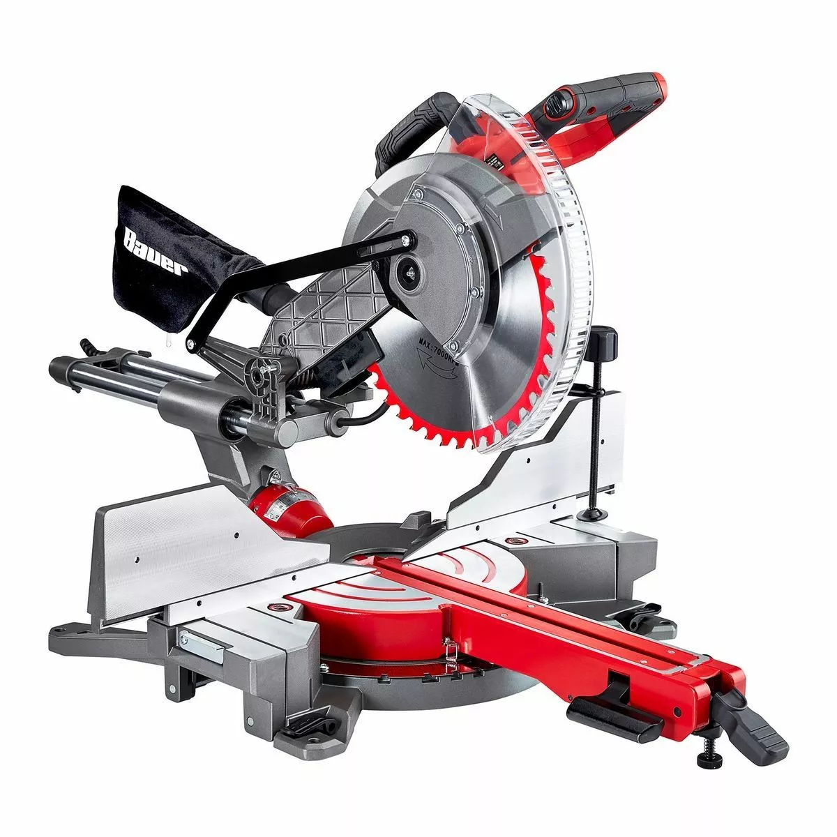 BAUER 12 in. Dual-Bevel Sliding Compound Miter Saw 2 BAUER 12 in. Dual-Bevel Sliding Compound Miter Saw - Image 2