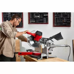 BAUER 10 in. Dual-Bevel Sliding Compound Miter Saw 24 BAUER 10 in. Dual-Bevel Sliding Compound Miter Saw -Bauer Popular Store 57179 W12