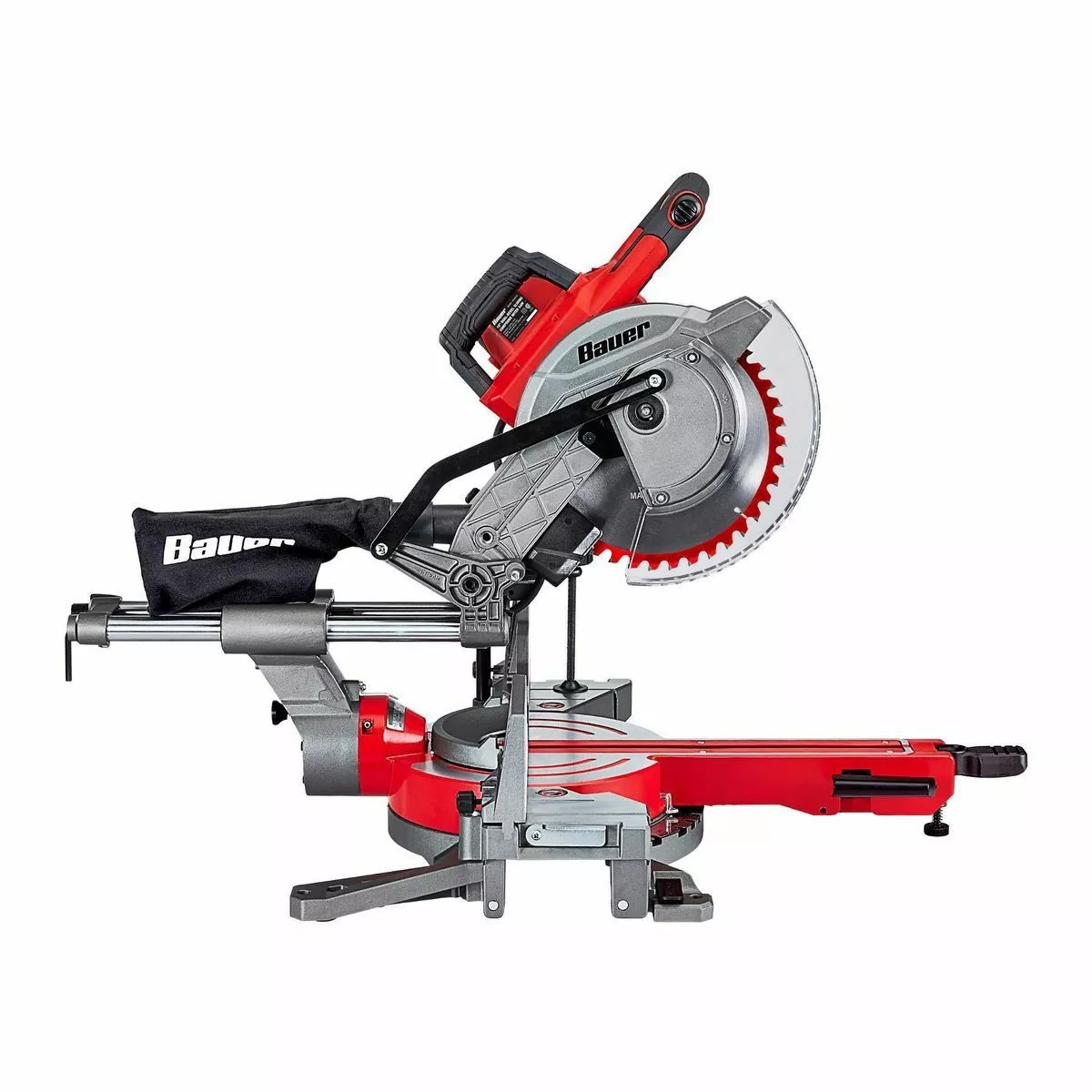 BAUER 10 in. Dual-Bevel Sliding Compound Miter Saw 4 BAUER 10 in. Dual-Bevel Sliding Compound Miter Saw - Image 4