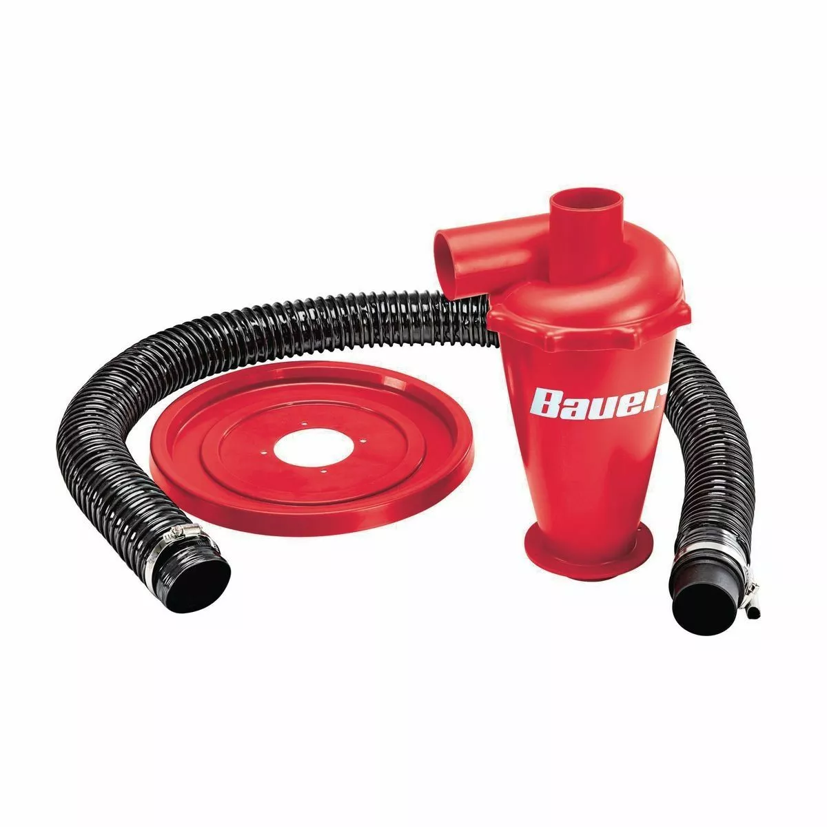 BAUER Cyclone Dust Separator Kit for 5 Gallon Buckets 1 BAUER Cyclone Dust Separator Kit for 5 Gallon Buckets