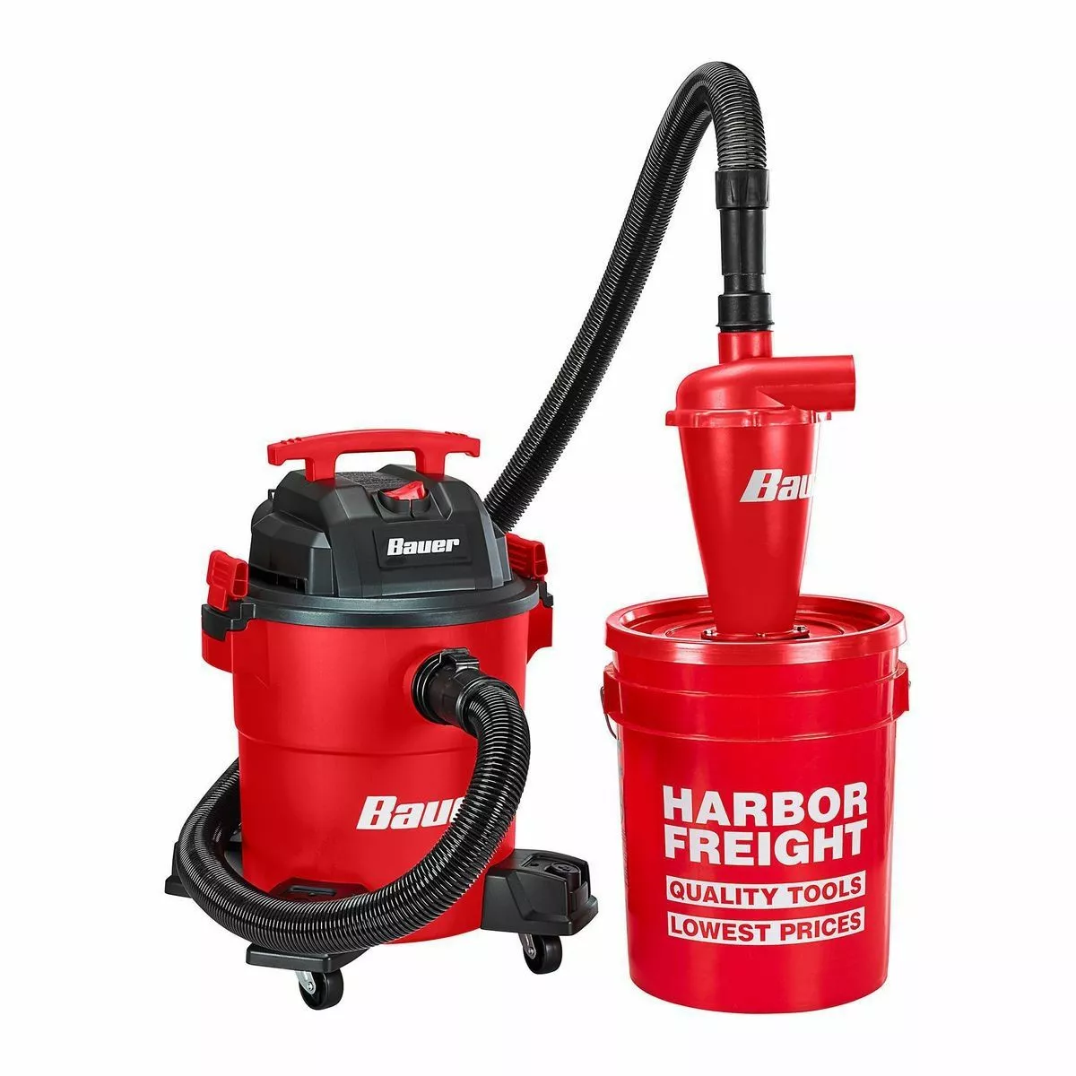 BAUER Cyclone Dust Separator Kit for 5 Gallon Buckets 6 BAUER Cyclone Dust Separator Kit for 5 Gallon Buckets - Image 6