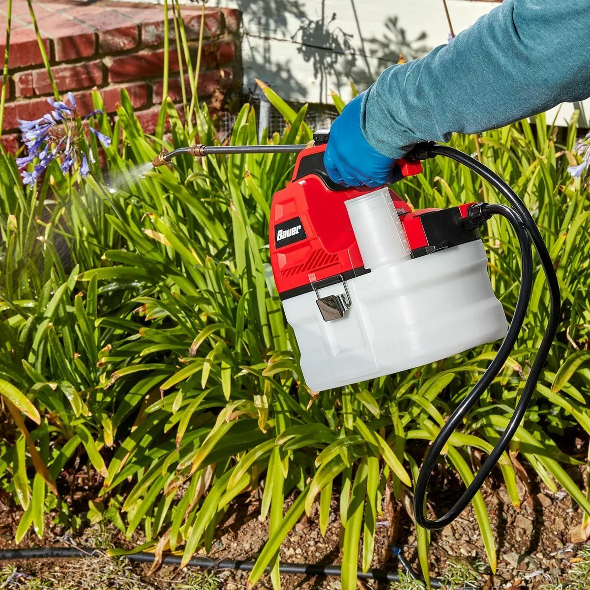 BAUER 20V Lithium-Ion Cordless 1 Gallon Chemical Sprayer - Tool Only 15 BAUER 20V Lithium-Ion Cordless 1 Gallon Chemical Sprayer - Tool Only - Image 15