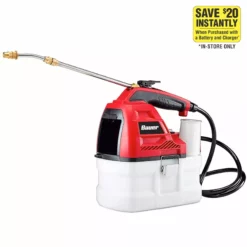 BAUER 20V Lithium-Ion Cordless 1 Gallon Chemical Sprayer - Tool Only 21 BAUER 20V Lithium-Ion Cordless 1 Gallon Chemical Sprayer - Tool Only -Bauer Popular Store 57230 W21