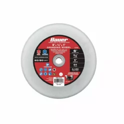 BAUER 6 in. x 3/4 in. x 1 in. Bench Grinding Wheel