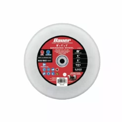 BAUER 8 in. x 1 in. x 1 in. Bench Grinding Wheel