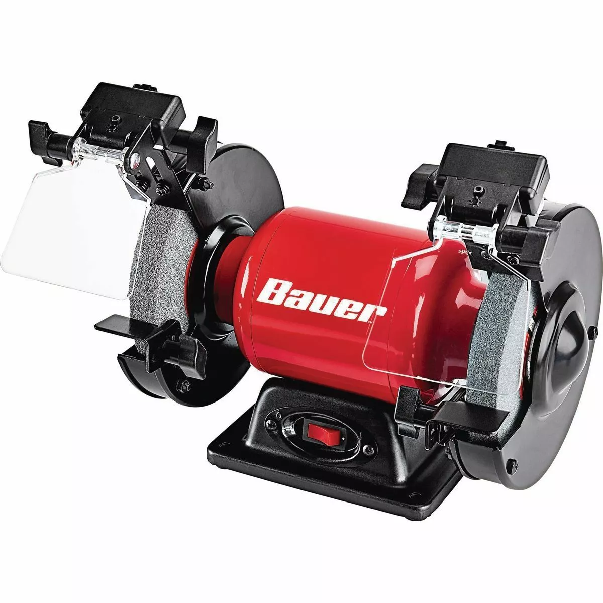BAUER 6 in. Bench Grinder with LED Lights 1 BAUER 6 in. Bench Grinder with LED Lights