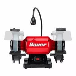 BAUER 8 in. Bench Grinder with LED Light 18 BAUER 8 in. Bench Grinder with LED Light -Bauer Popular Store 57287 W6