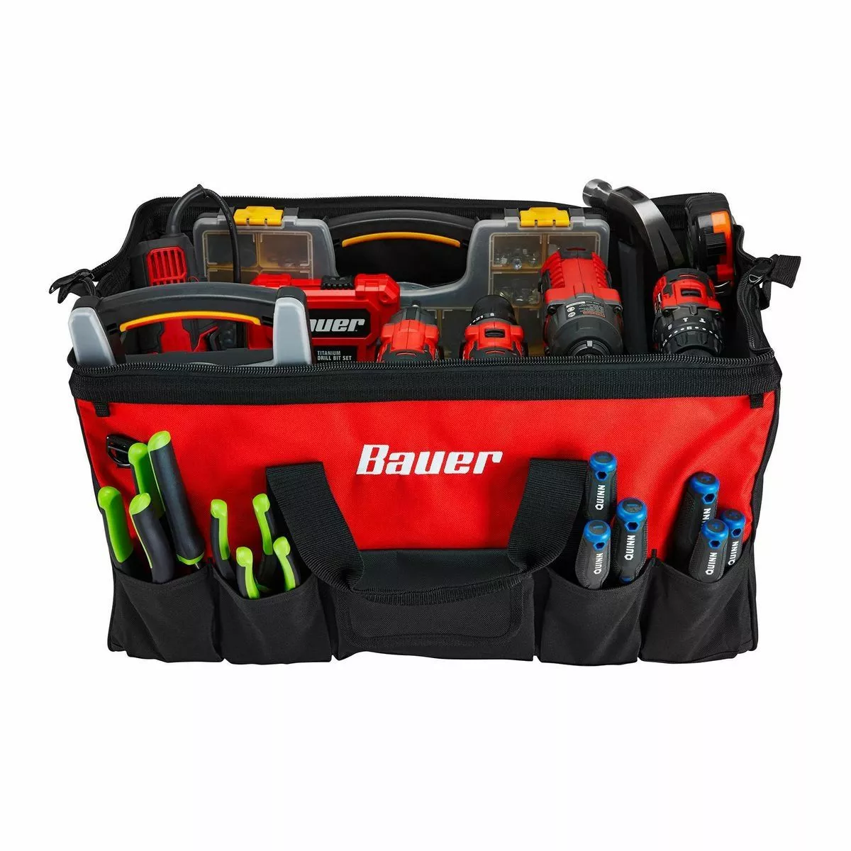 BAUER 24 in. Tool Bag with 16 Pockets 5 BAUER 24 in. Tool Bag with 16 Pockets - Image 5
